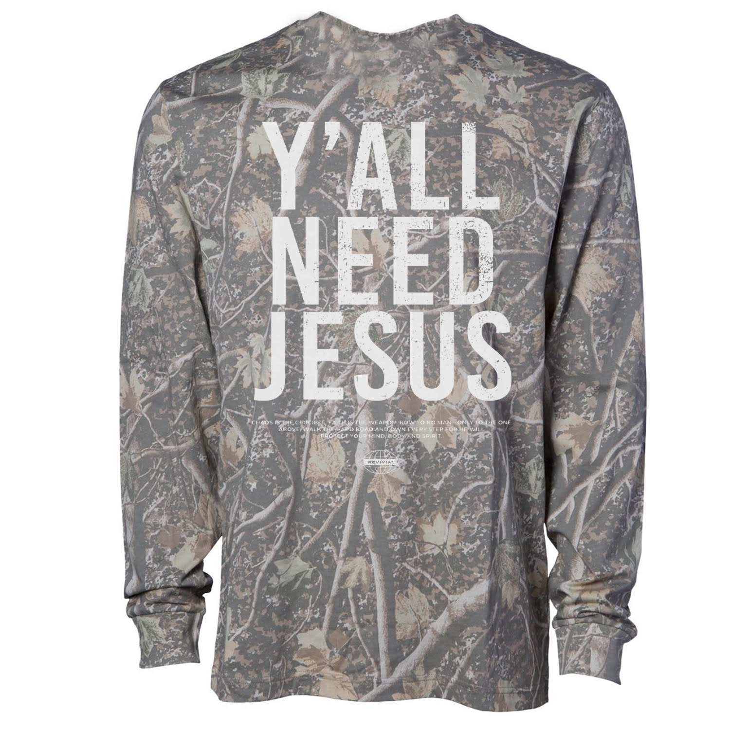 Y'all Need Jesus Men's Long Sleeve